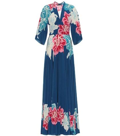 Etro Floral Silk Gown