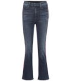 Saint Laurent Hustler High-rise Flared Jeans