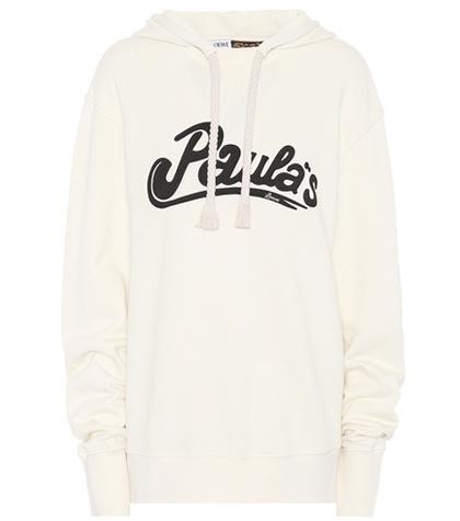 Loewe X Paula's Ibiza Printed Cotton Hoodie