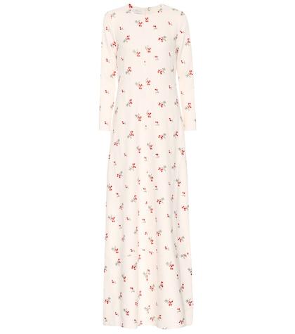 Co Embroidered Maxi Dress