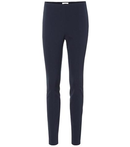 The Row Rosso Stretch Wool Crêpe Pants