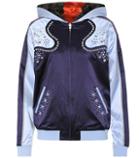Jardin Des Orangers Reversible Silk Satin Jacket