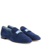 Off-white Suede Loafers
