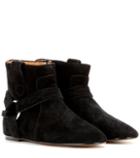 Francesco Russo Étoile Raelyn Suede Ankle Boots