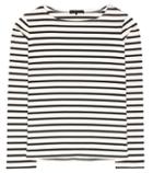 The Row Moris Striped Cotton Top