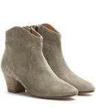 Barrie Étoile Dicker Suede Ankle Boots