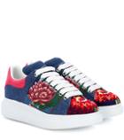 Dolce & Gabbana Embroidered Platform Sneakers