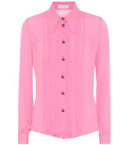 Oscar De La Renta Silk Blouse