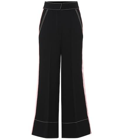 Roksanda Hasani High-rise Wide-leg Cady Pants