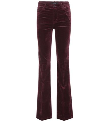 Woolrich Maria Velvet Flare Trousers