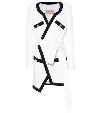 Alexandre Vauthier Tweed Wrap Minidress