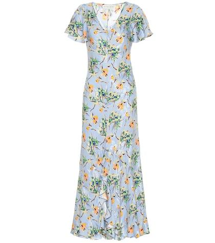 Etro Floral Silk-blend Maxi Dress
