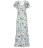 Etro Floral Silk-blend Maxi Dress