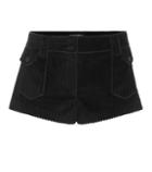 Saint Laurent Ribbed Cotton Shorts