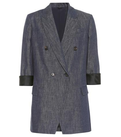 Brunello Cucinelli Denim Blazer