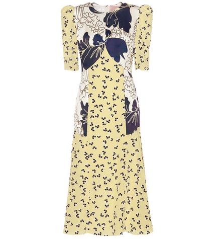Jardin Des Orangers Thalia Printed Silk Dress