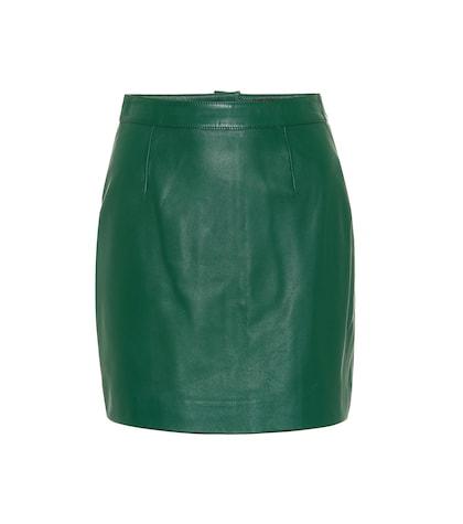 Alexachung Leather Miniskirt