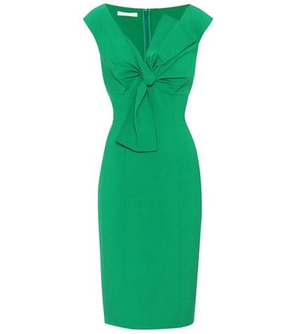 Oscar De La Renta Stretch-wool Dress