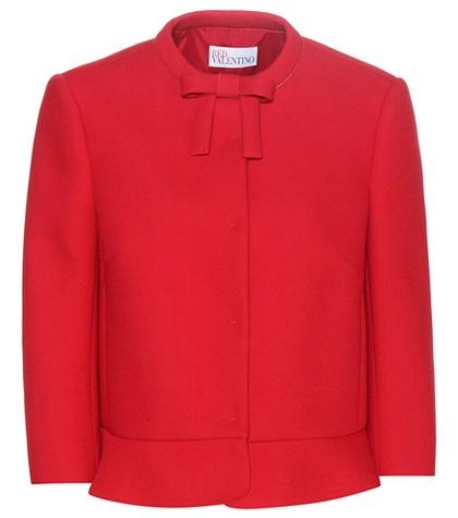 Nicholas Kirkwood Cropped Crêpe Jacket