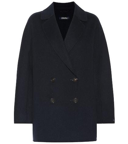 S Max Mara Brunico Wool And Angora Coat
