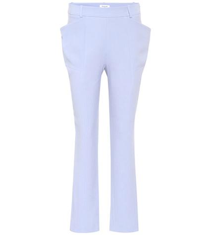Mugler Cady Crêpe Trousers