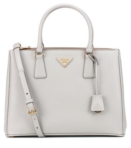 Roger Vivier Galleria Saffiano Leather Tote