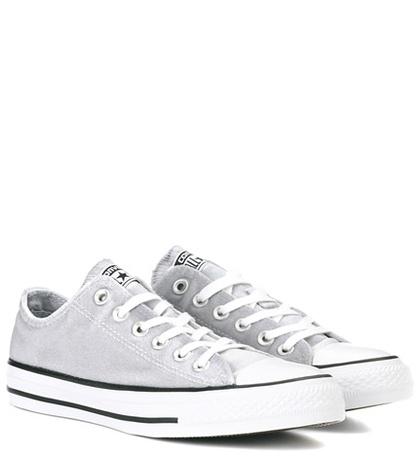 Dolce & Gabbana Chuck Taylor All Star Velvet Sneakers
