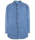 Gianvito Rossi Loose Denim Shirt