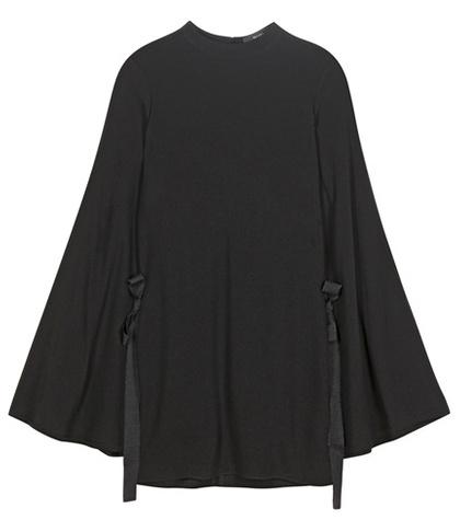 Salvatore Ferragamo Purify Flare Crêpe Top