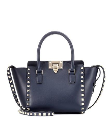 Valentino Garavani Valentino Garavani Rockstud Leather Tote