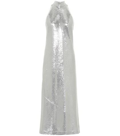 Galvan Daniela Sequined Midi Dress