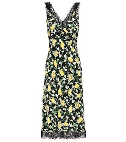Diane Von Furstenberg Issey Silk Midi Dress