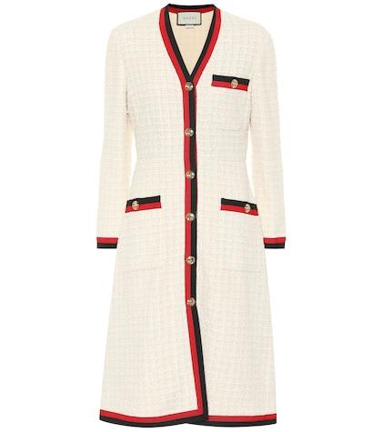 Gucci Cotton-blend Tweed Coat