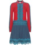 Tory Burch Brodie Embroidered Silk Dress