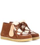 Ancient Greek Sandals Hera Suede Ankle Boots