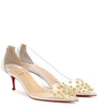 Sophia Webster Mini Collaclou 55 Pvc And Leather Pumps