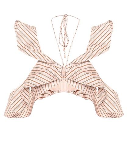 Zimmermann Striped Linen Top