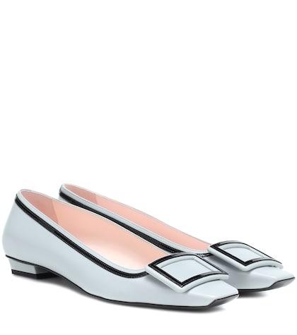 Dolce & Gabbana Belle Vivier Graphic Ballet Flats