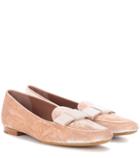 Tabitha Simmons Miny Velvet Loafers
