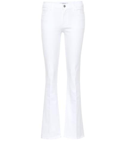 Chlo Sallie Mid-rise Flared Jeans
