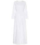 The Row Sora Stretch Cotton Poplin Dress