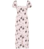 Brock Collection Floral Midi Dress