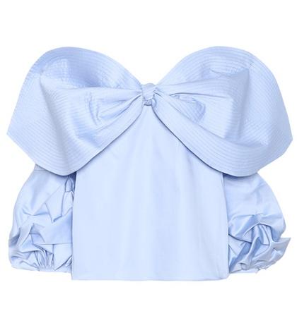 Dorateymur Off-the-shoulder Cotton Blouse