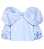 Dorateymur Off-the-shoulder Cotton Blouse