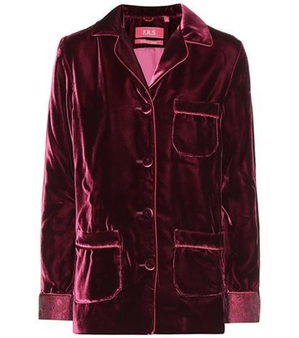 For Restless Sleepers Rea Velvet Shirt