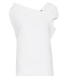 Roland Mouret Raywell Wool-crêpe Top
