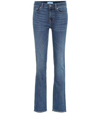 7 For All Mankind B(air) High-rise Straight Jeans