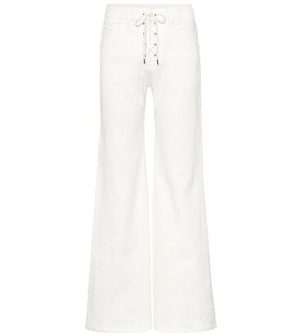 Chlo Flared High-rise Jeans