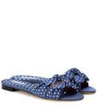 Tabitha Simmons Cleo Polka-dot Slip-on Sandals