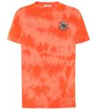 Ganni Verbena Tie-dyed Cotton T-shirt